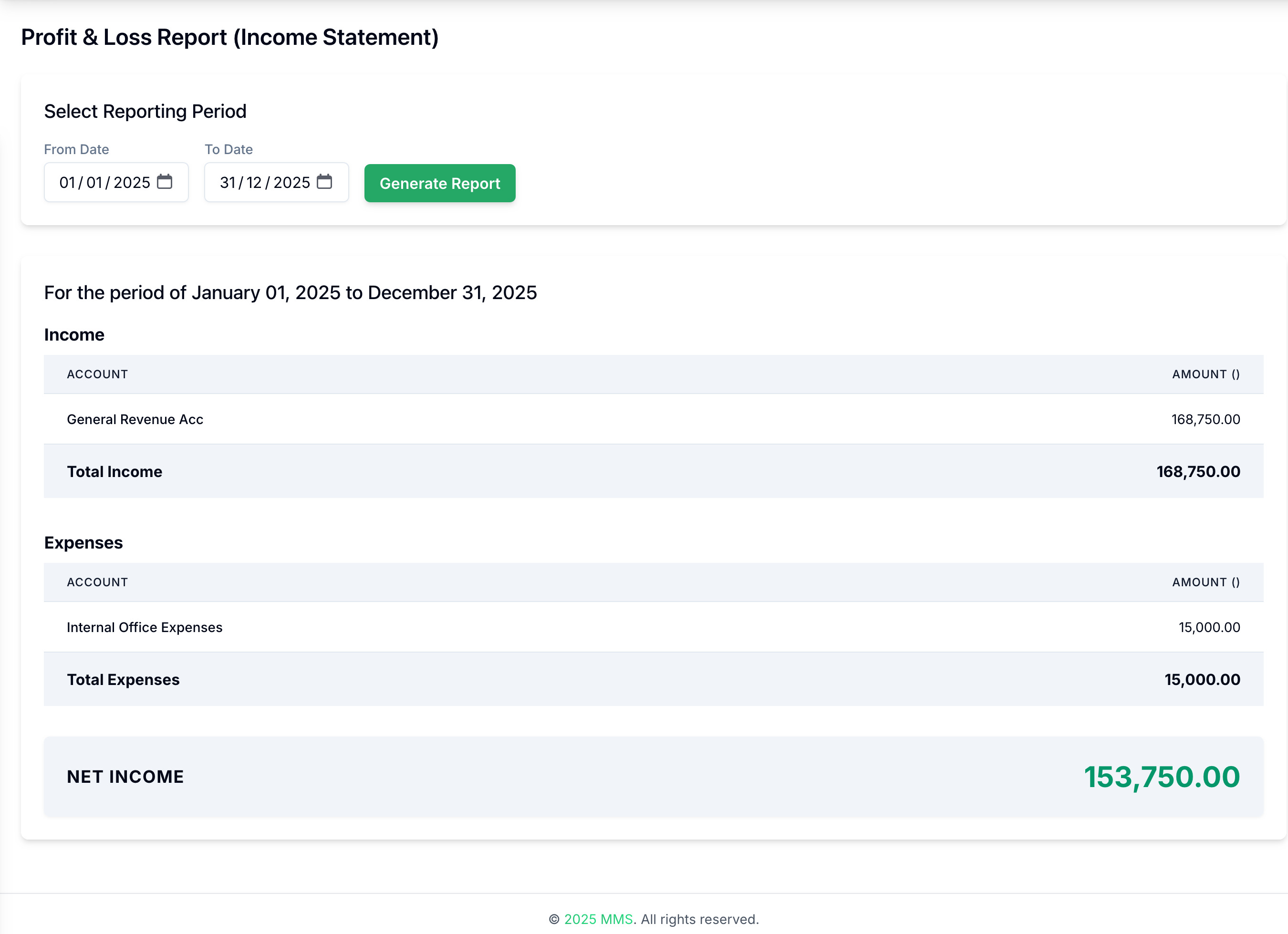 Financial Reporting in the SACCOS system